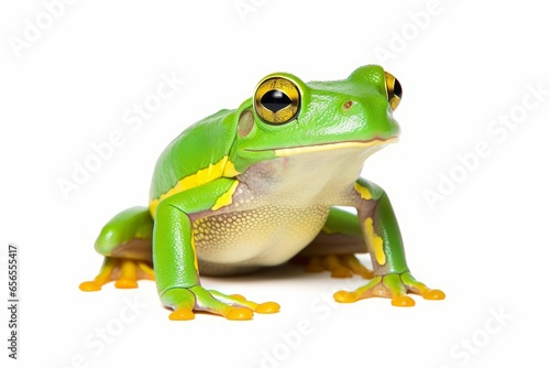 frog white background, Generative AI