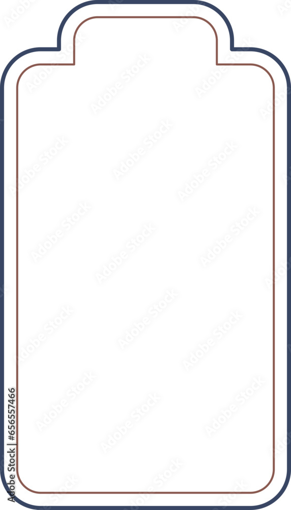 Junk journal card template, dieline and structure. Junk journal card template, dieline and structure.