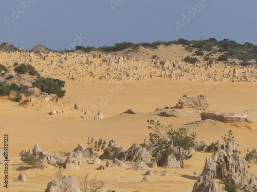 Ausblick auf die Wüste des Pinnacles Desert, Westaustralien © SamPhotogallery