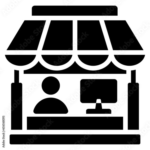 Seller Glyph Icon