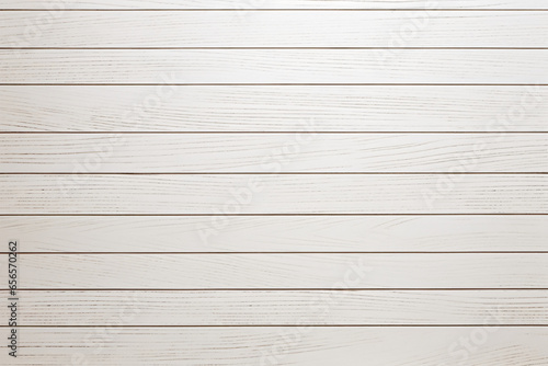 White wood texture background, floor or wall wooden plank pattern. Generative AI