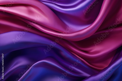 Rippled silk texture backdrop with a melding of jewel-tone color transitions