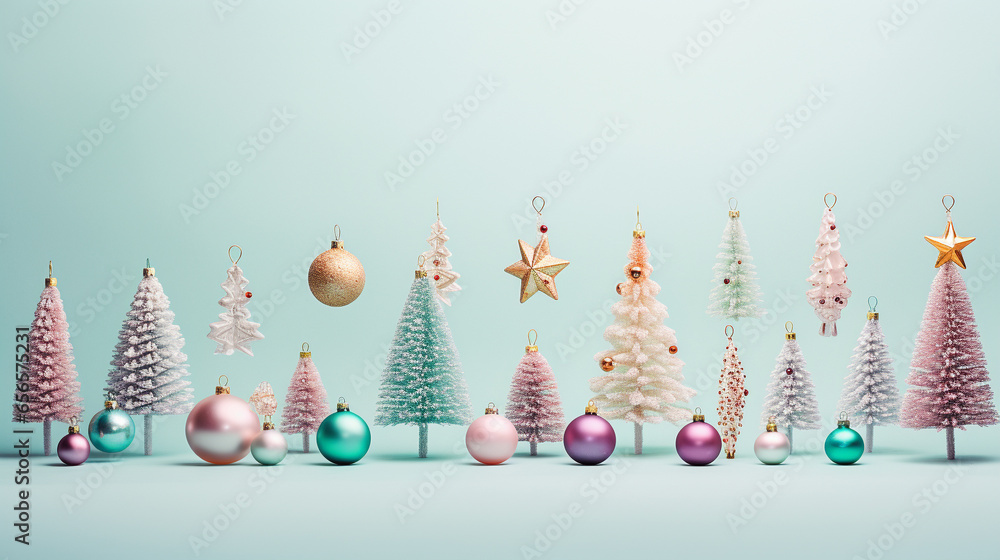 Creative layout made of Christmas Creative layout made of Christmas