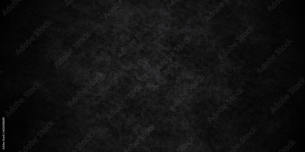 Modern Black texture chalk board and black board background. stone concrete texture grunge backdrop background anthracite panorama. Panorama dark grey black slate background or texture. - obrazy, fototapety, plakaty 