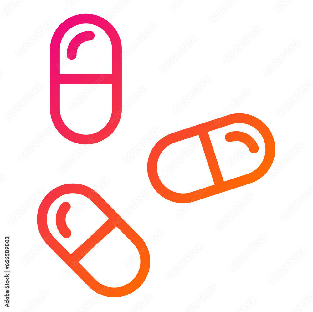 Capsule Vector Icon Design Illustration Capsule Vector Icon Design Illustration