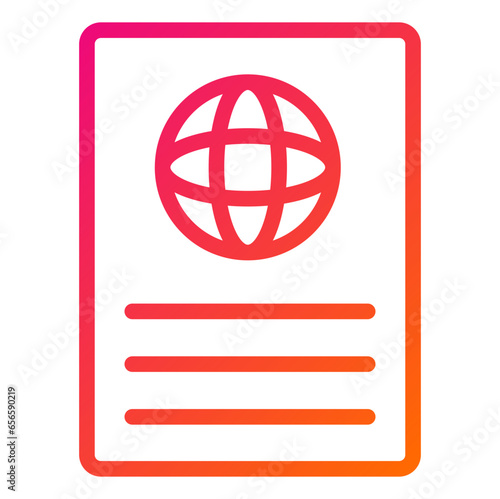 Citizenship Vector Icon Design Illustration