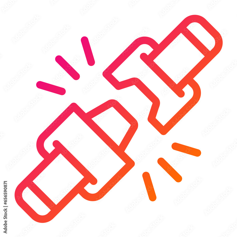 Seat belt Vector Icon Design Illustration Seat belt Vector Icon Design Illustration