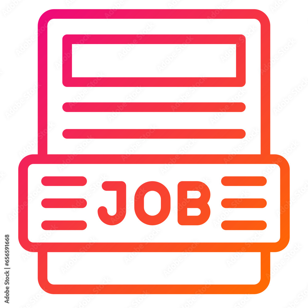 Posting Vector Icon Design Illustration