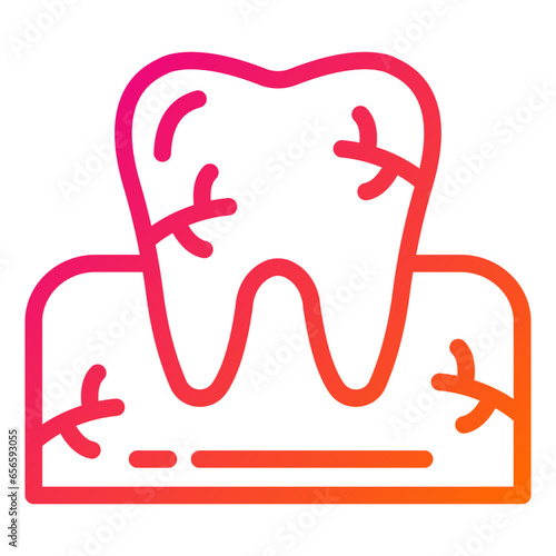 Toothache Vector Icon Design Illustration