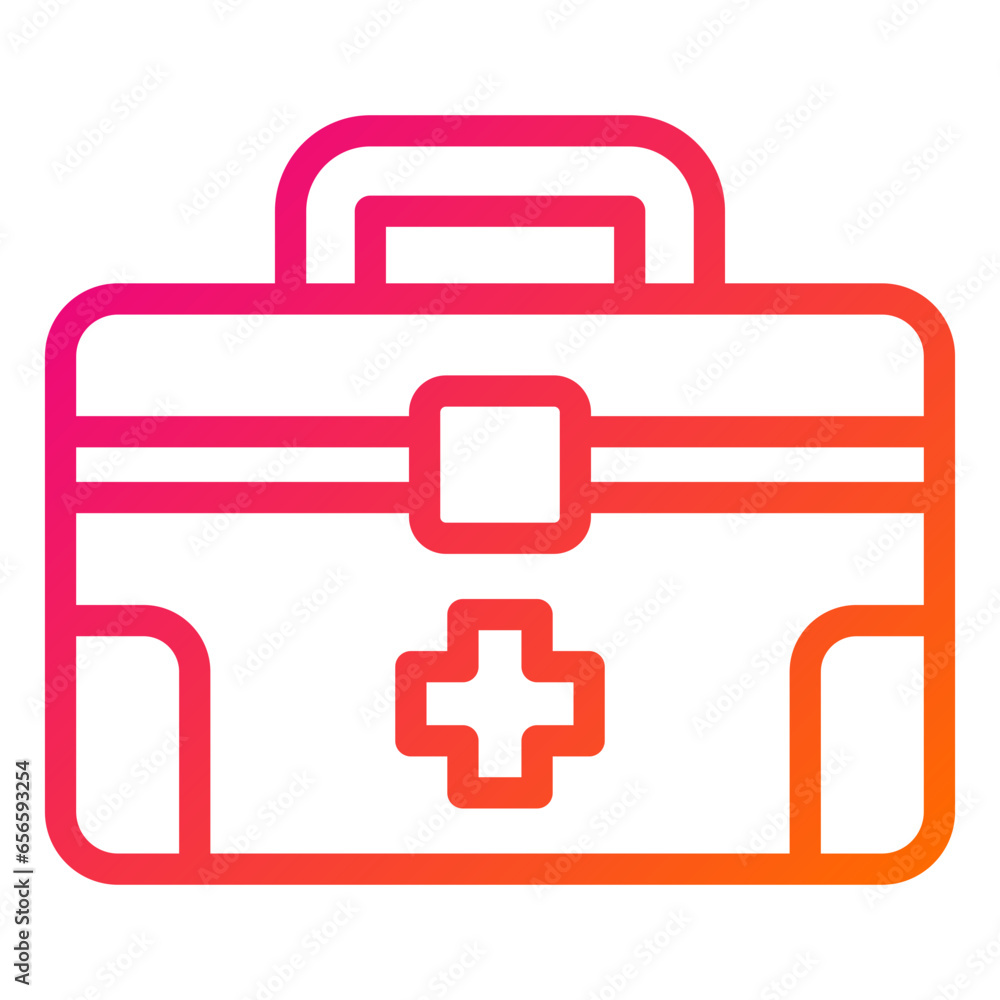 First Aid Kit Vector Icon Design Illustration First Aid Kit Vector Icon Design Illustration