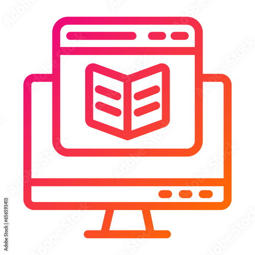 Book Vector Icon Design Illustration