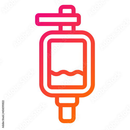 Urinal Vector Icon Design Illustration