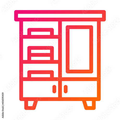 Dressing Room Vector Icon Design Illustration