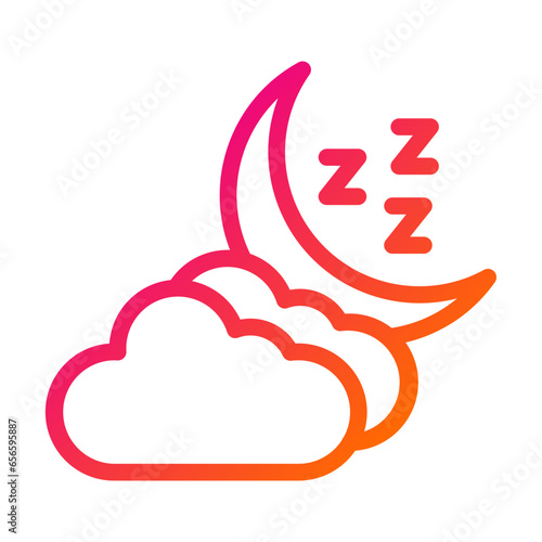 Dream Vector Icon Design Illustration