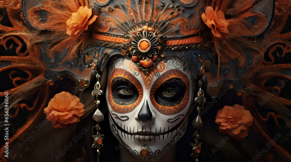 Día de los Muertos - Day Of Day - Portraits Generated by AI Día de los Muertos - Day Of Day - Portraits Generated by AI