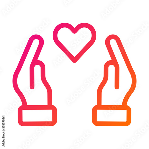 In Love Vector Icon Design Illustration