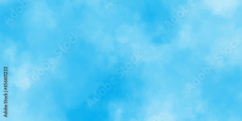Blue texture painted paper with light color, Bright blue cloudy watercolor paper texture,Cloudy watercolor shades shinny and fresh blue sky background, Beautiful and cloudy blue paper texture, 