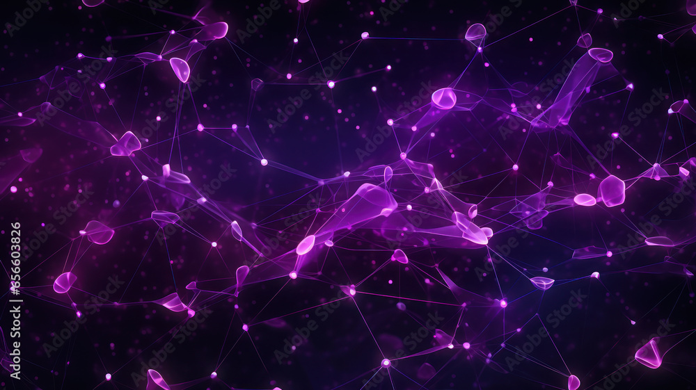 Dark Background with Amethyst Patterns Dark Background with Amethyst Patterns