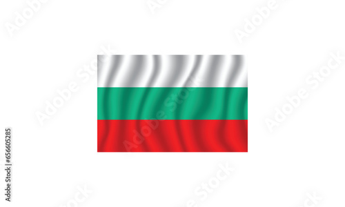 Free Download Bulgaria flag waving vector illustration Flag icon Standard color Standard size A rectangular flag Computer illustration Digital illustration. - GFXLoad