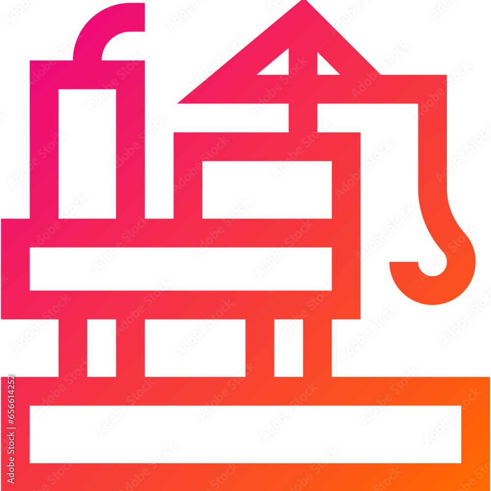 Offshore Vector Icon Design Illustration