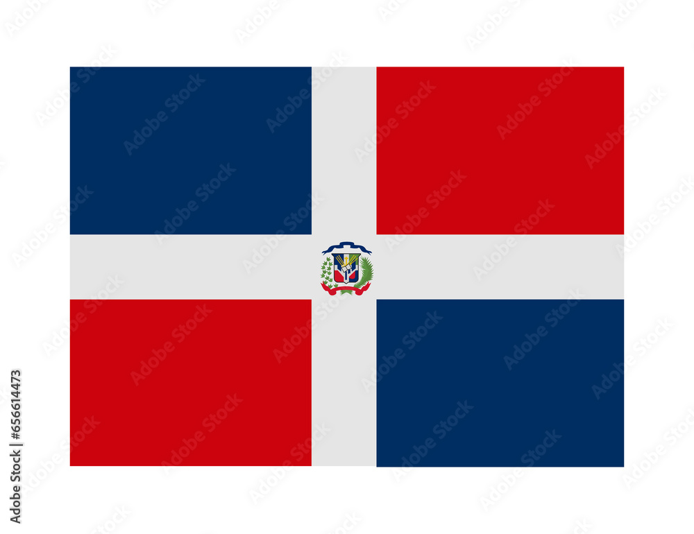 flag of dominican rep on transparent background flag of dominican rep on transparent background