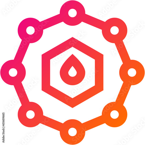 Benzol Vector Icon Design Illustration