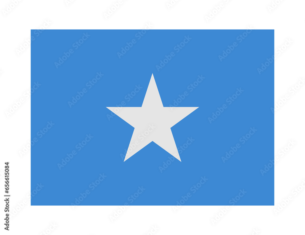 flag of somalia on transparent background flag of somalia on transparent background