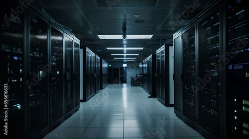 Data Center Server Room