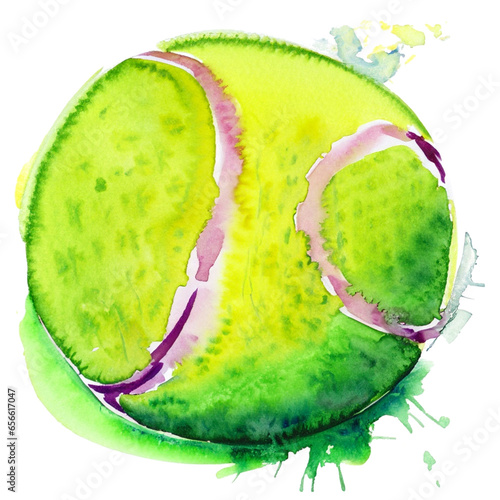 Piłka do tenisa ziemnego ilustracja