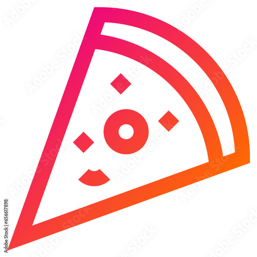 Pizza Vector Icon Design Illustration
