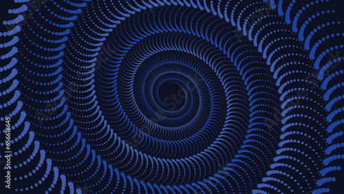 Abstract spiral blue line milky way nebula galaxy in dark color. This symbol  line background can be used as a banner or wallpaper. This can used as a website background.