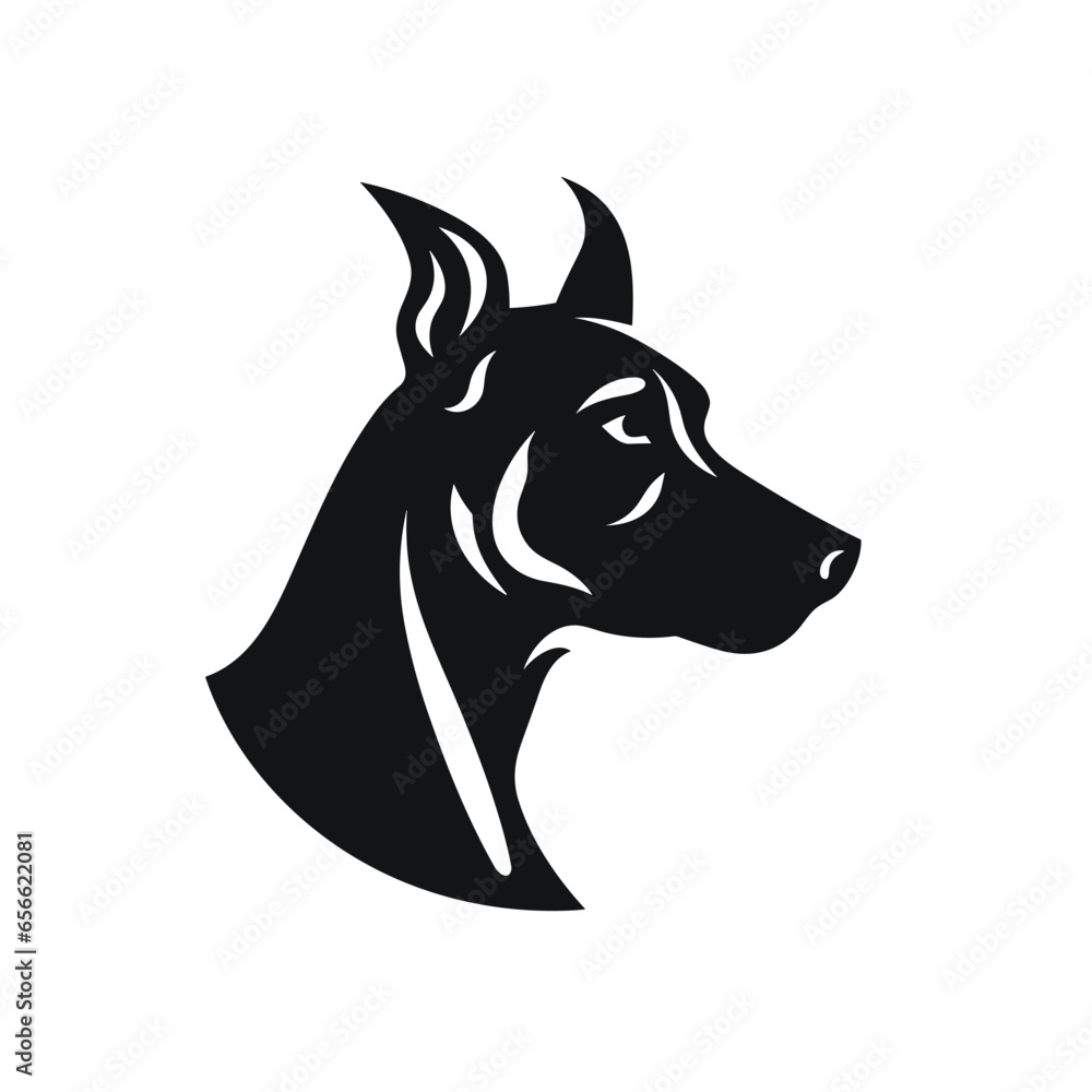 Dog logo, dog icon, dog vector, dog head