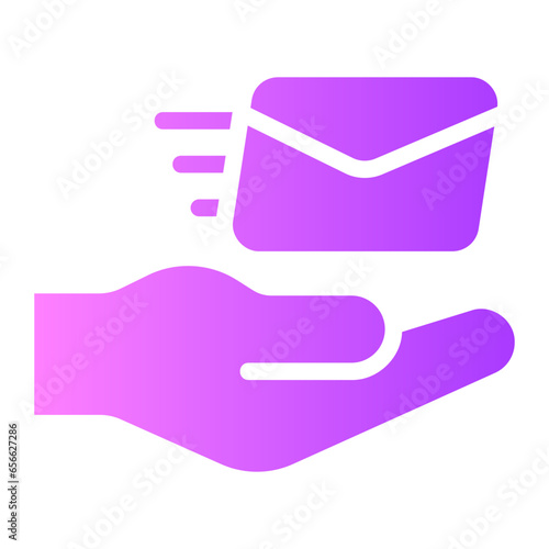 postal service gradient icon