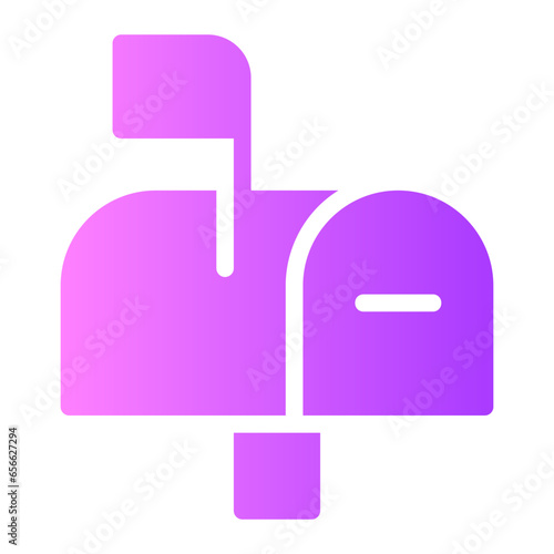 postbox gradient icon