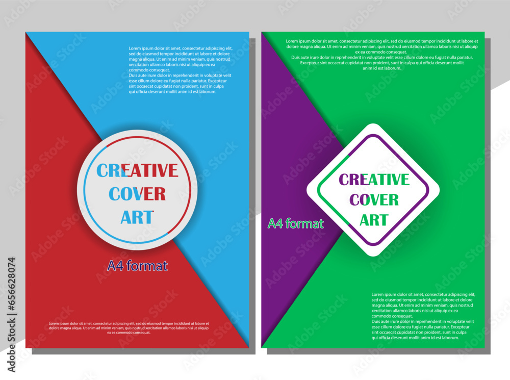 Obraz premium Design of brochures, presentations, and any printed products.