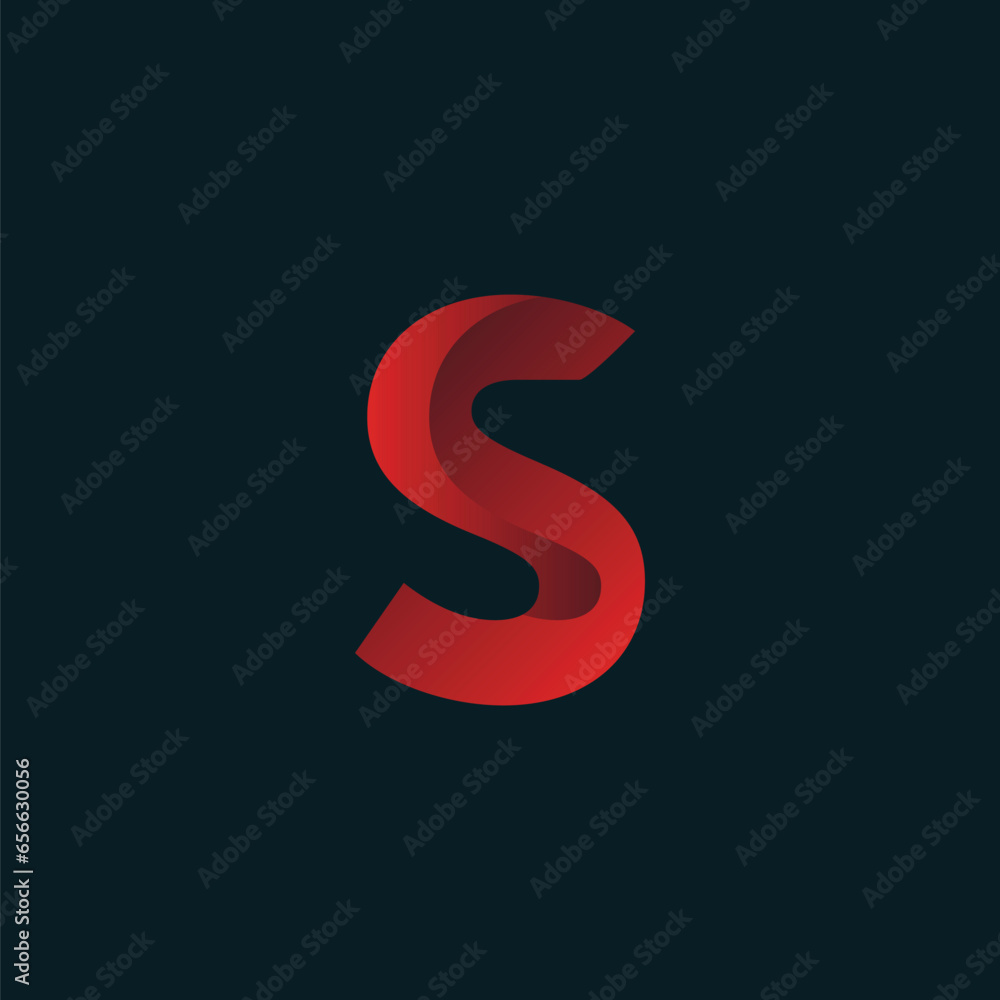 modern letter S logo design template modern letter S logo design template