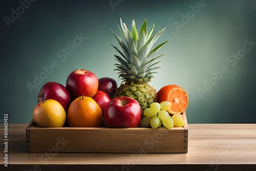 still life with fruits