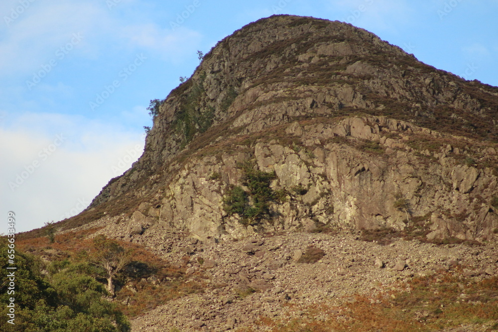 formation in the mountains