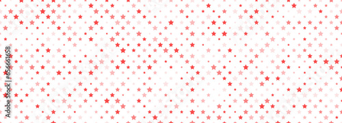 Seamless star pattern. Background with stars of different shades and sizes for textiles, packaging and creative design ideas