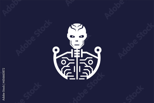 Robot  Logo Design - Logo Design Template