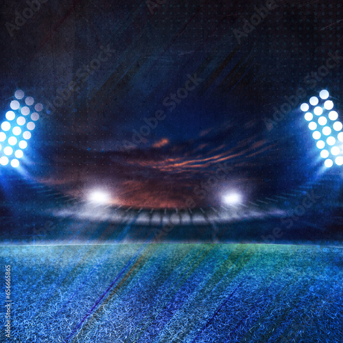 Cricket template for social media posts. Cricket background with stadium lights, gallery and field. Amazing readymade background for sports social media posts. India, Sri Lanka theme
