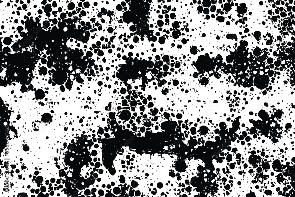 Black and White Grunge Abstract texture. Abstract art.