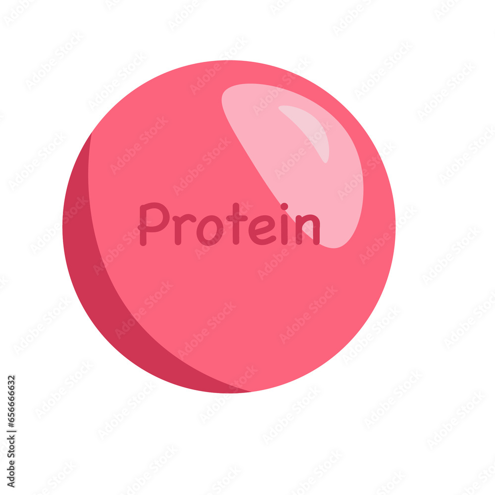 Protein Icon Vector Protein Icon Vector