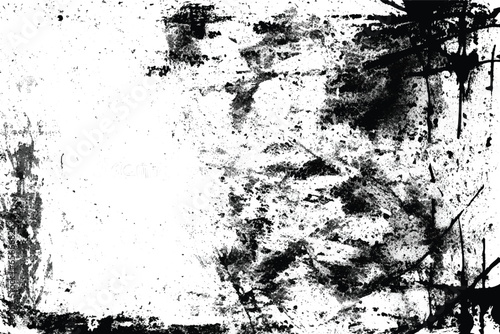 Black and white Grunge abstract Texture.
