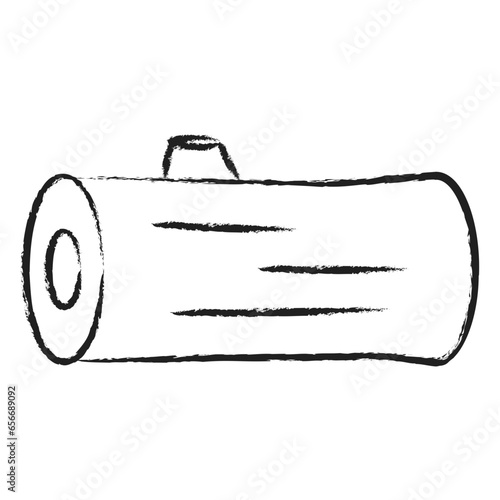 Hand drawn Log icon
