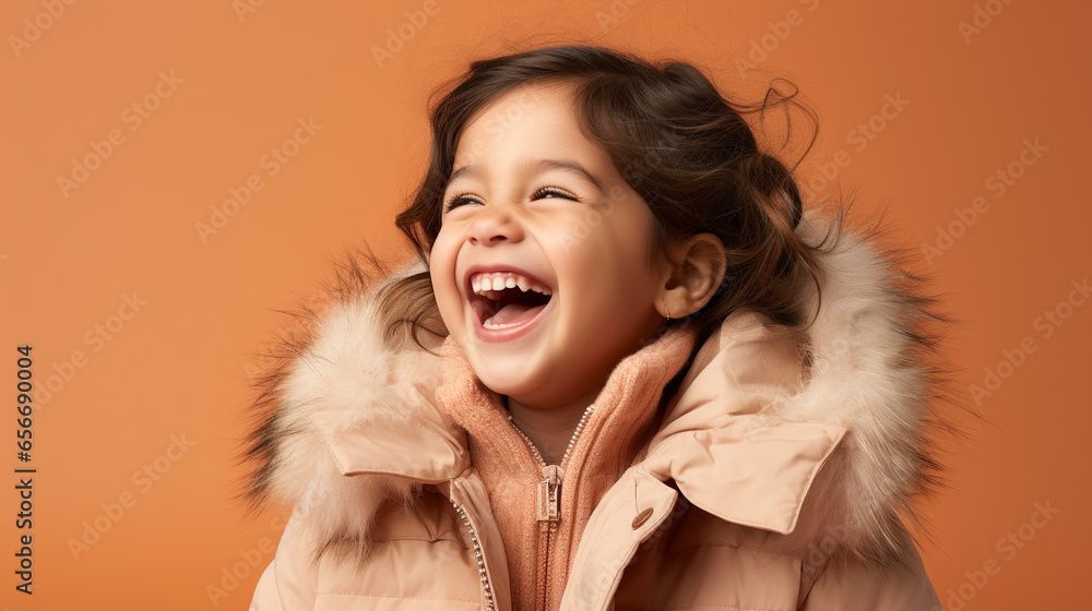 portrait of adorable toddler laughing portrait of adorable toddler laughing
