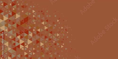  Multicolored abstract Triangle background with variety of triangular shapes and colors, triangles or concave with Copy space 