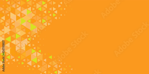  Multicolored abstract Triangle background with variety of triangular shapes and colors, triangles or concave with Copy space 