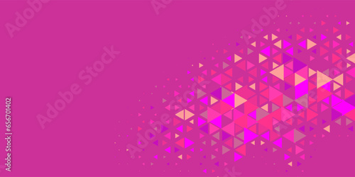  Multicolored abstract Triangle background with variety of triangular shapes and colors, triangles or concave with Copy space 