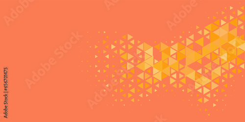  Multicolored abstract Triangle background with variety of triangular shapes and colors, triangles or concave with Copy space 